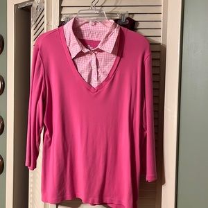 Pretty pink blouse